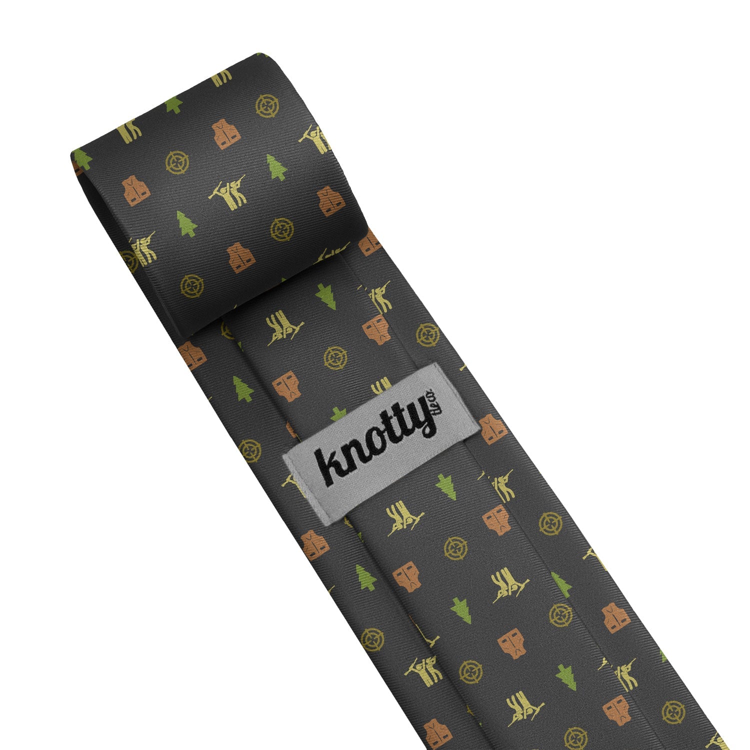 Hunting With Friends Necktie - Tag - Knotty Tie Co.