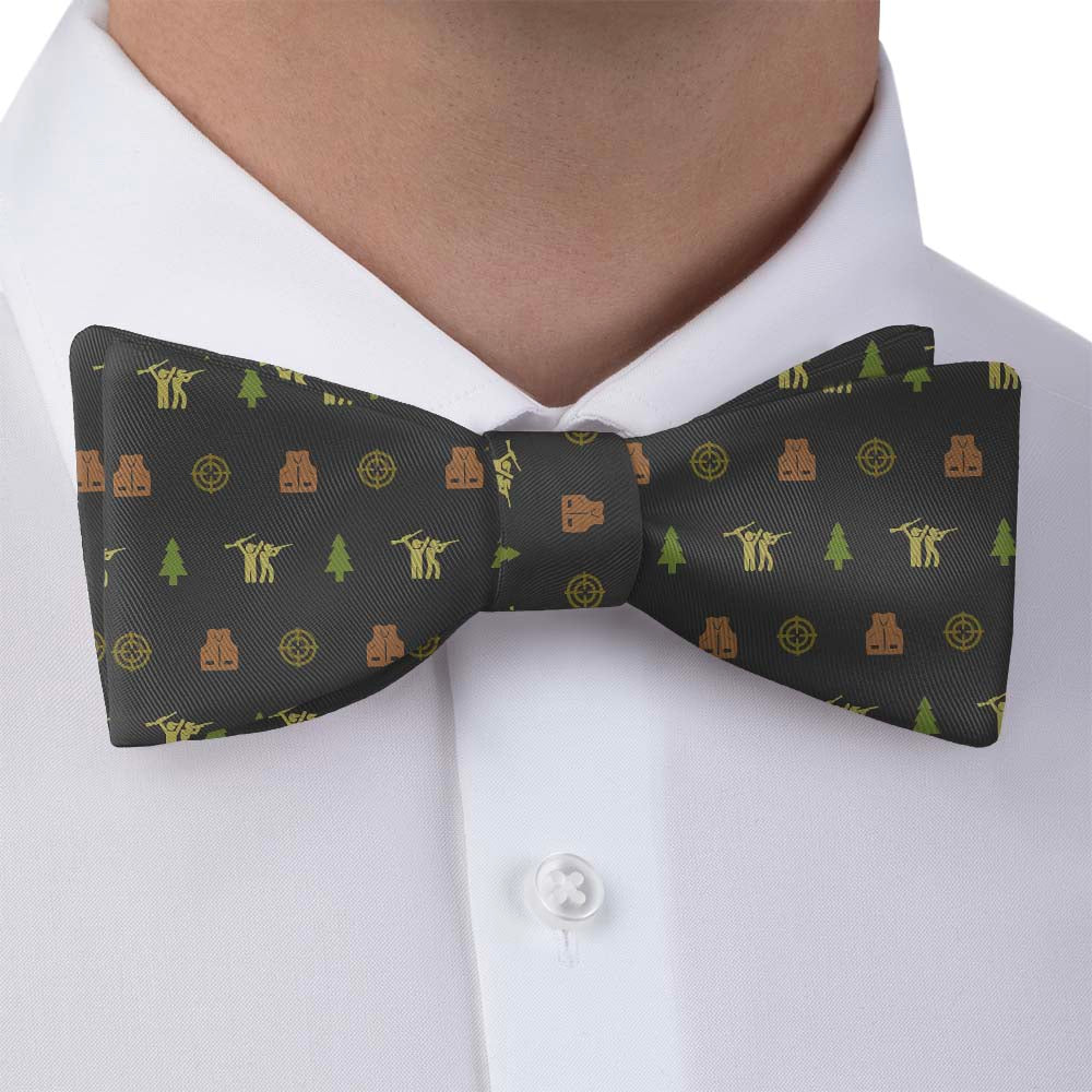 Hunting With Friends Bow Tie - Bow Tie with Dress Shirt - Knotty Tie Co.