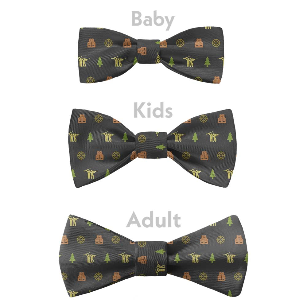 Hunting With Friends Bow Tie - Bow Sizes - Knotty Tie Co.
