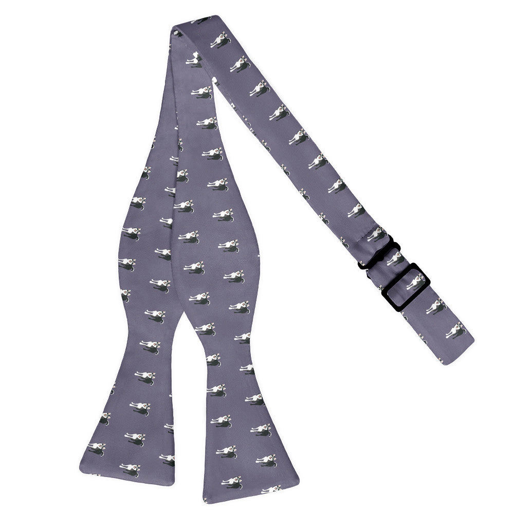 Husky Bow Tie - Adult Extra-Long Self-Tie 18-21" -  - Knotty Tie Co.