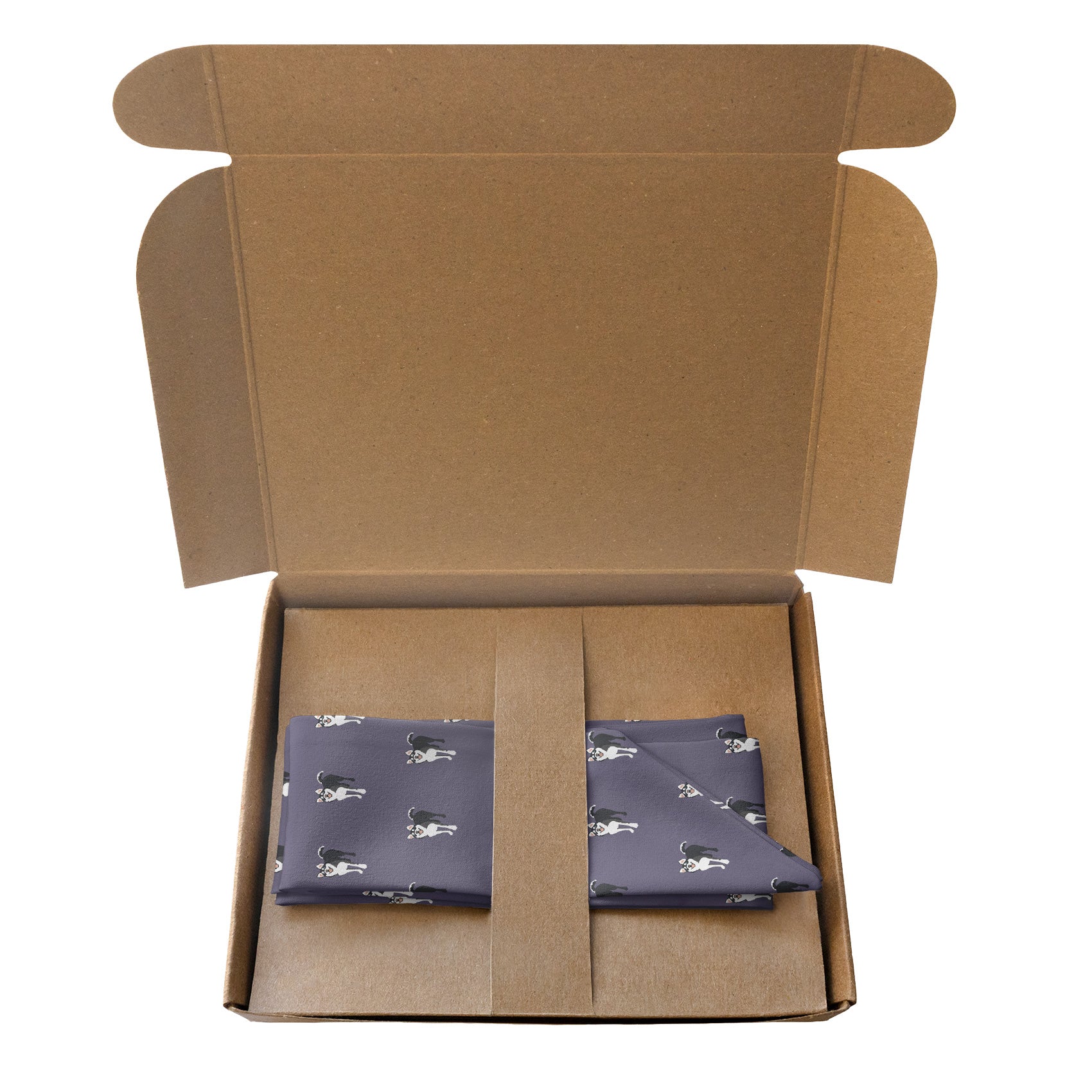 Husky Hair Scarf - Packaging - Knotty Tie Co.