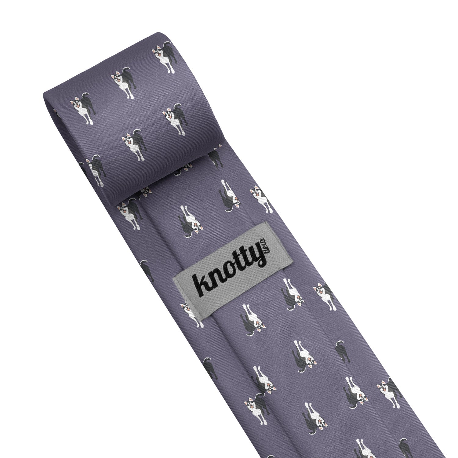 Husky Necktie - Tag - Knotty Tie Co.