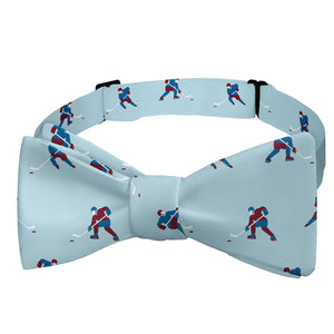 Ice Hockey Heritage Bow Tie - Self Tie Bow Tie - Knotty Tie Co.