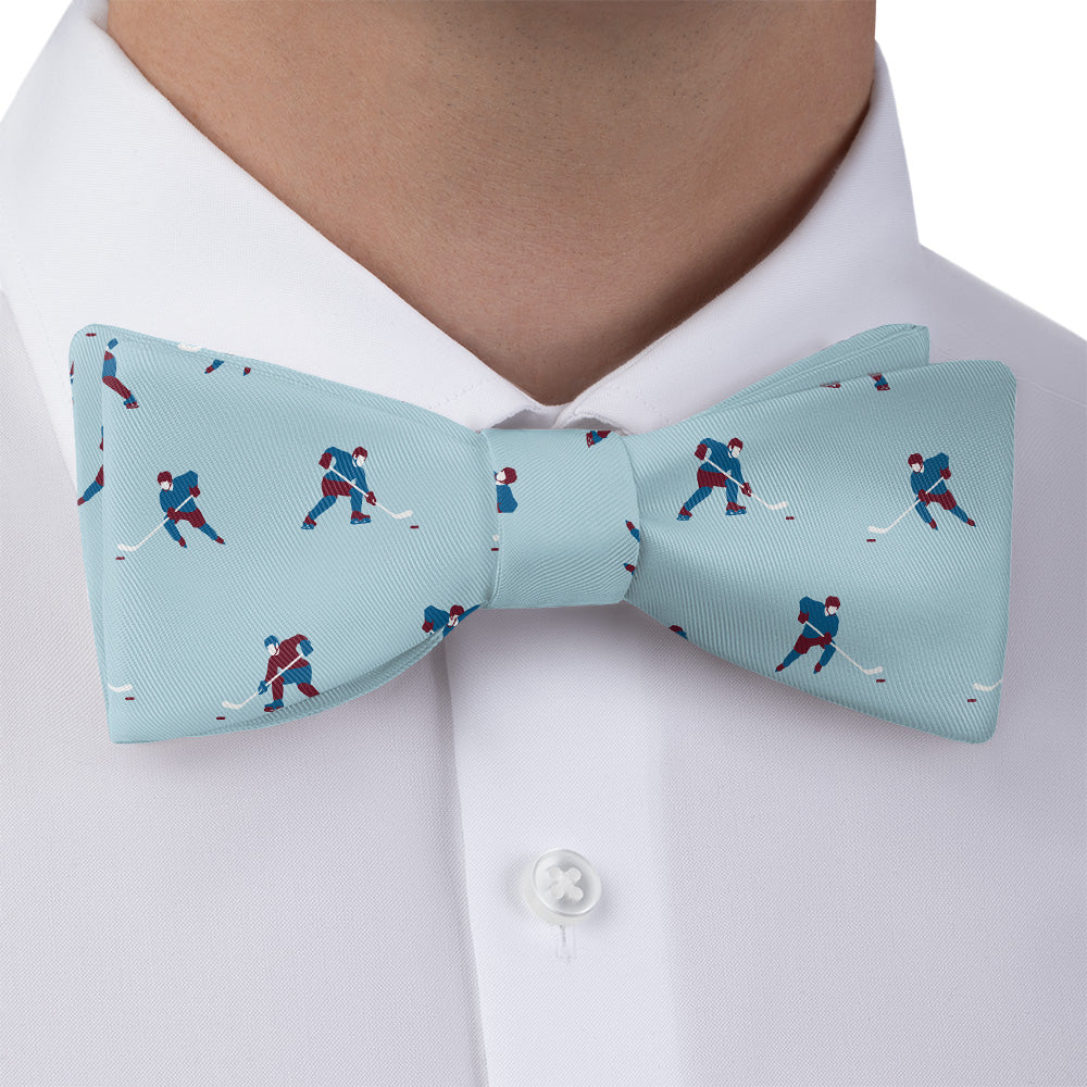Ice Hockey Heritage Bow Tie - Bow Tie with Dress Shirt - Knotty Tie Co.