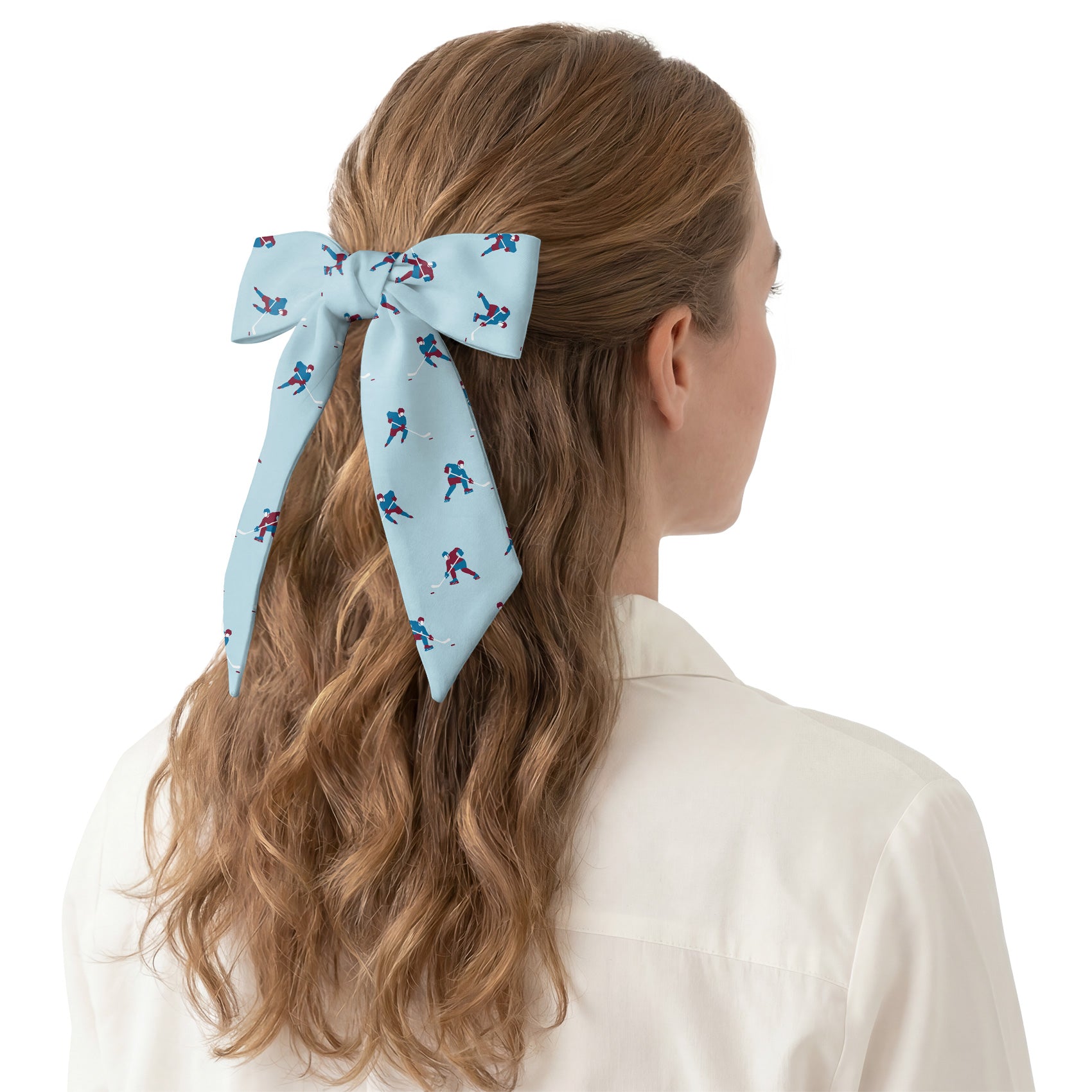 Ice Hockey Heritage Hair Scarf - Hair Scarf - Knotty Tie Co.