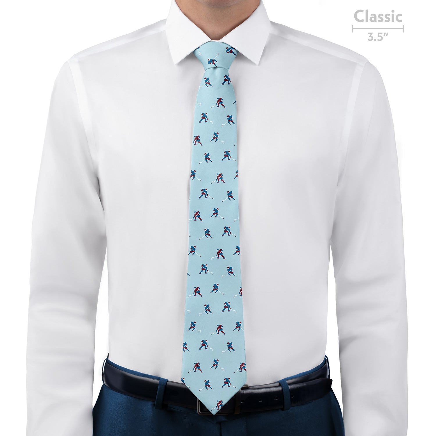 Ice Hockey Heritage Necktie - Classic  - Knotty Tie Co.