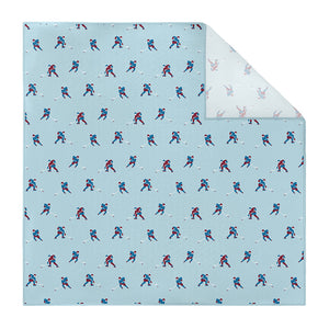 Ice Hockey Heritage Pocket Square - Printed - Knotty Tie Co.