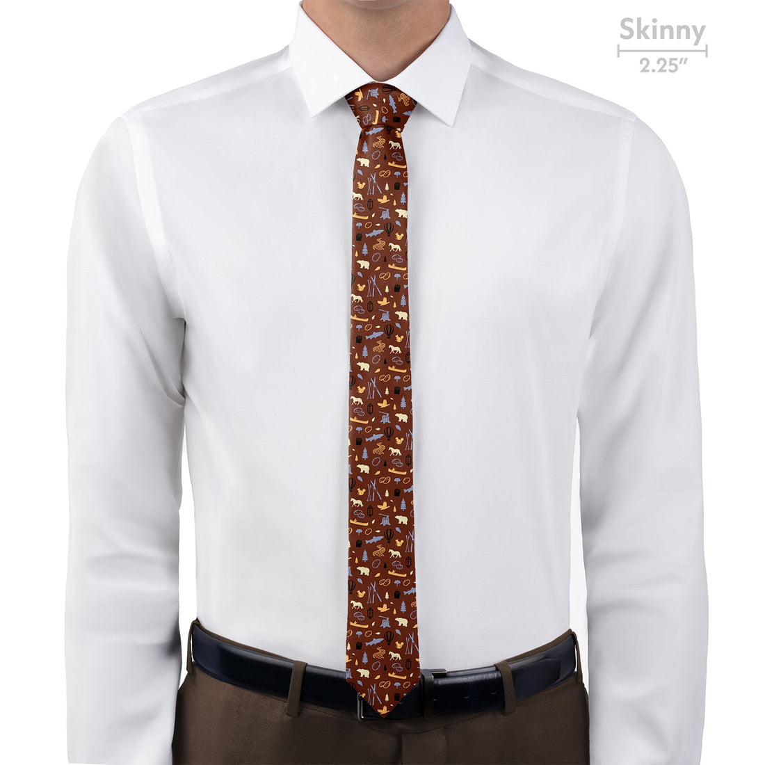 Idaho State Heritage Necktie - Skinny - Knotty Tie Co.