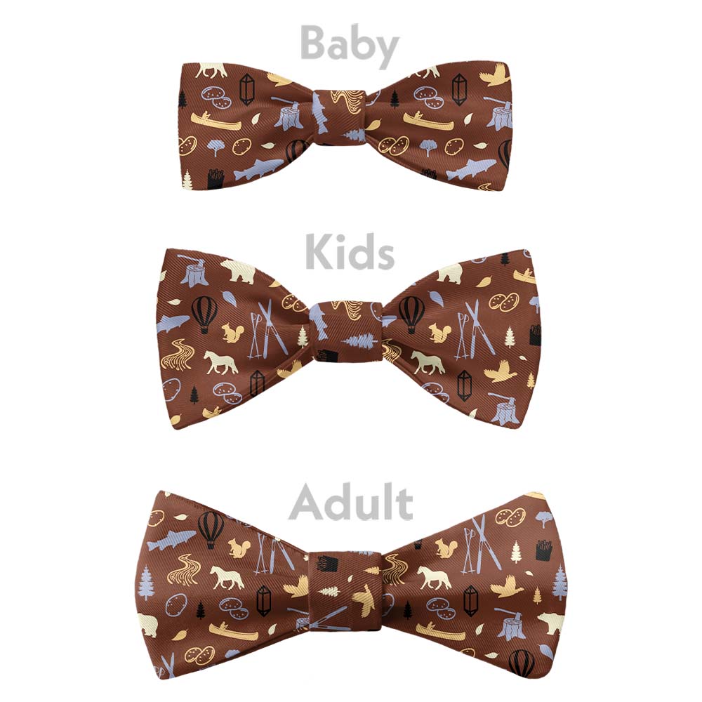 Idaho State Heritage Bow Tie - Bow Sizes - Knotty Tie Co.