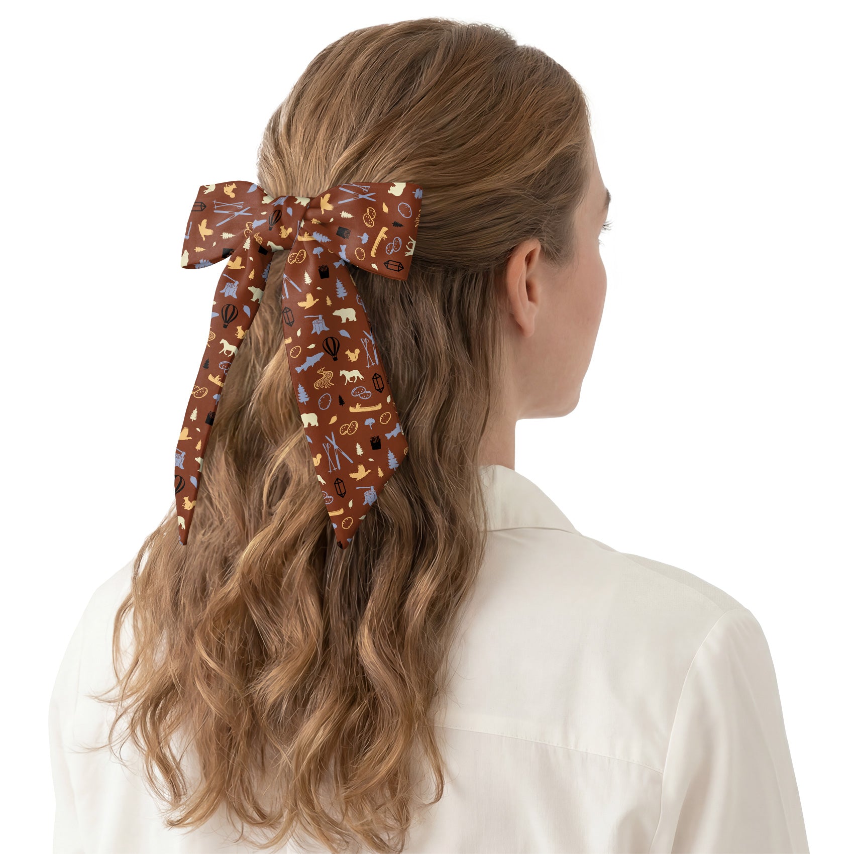 Idaho State Heritage Hair Scarf - Hair Scarf - Knotty Tie Co.