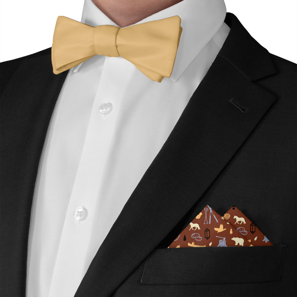 Idaho State Heritage Pocket Square - Matching Bow Tie - Knotty Tie Co.