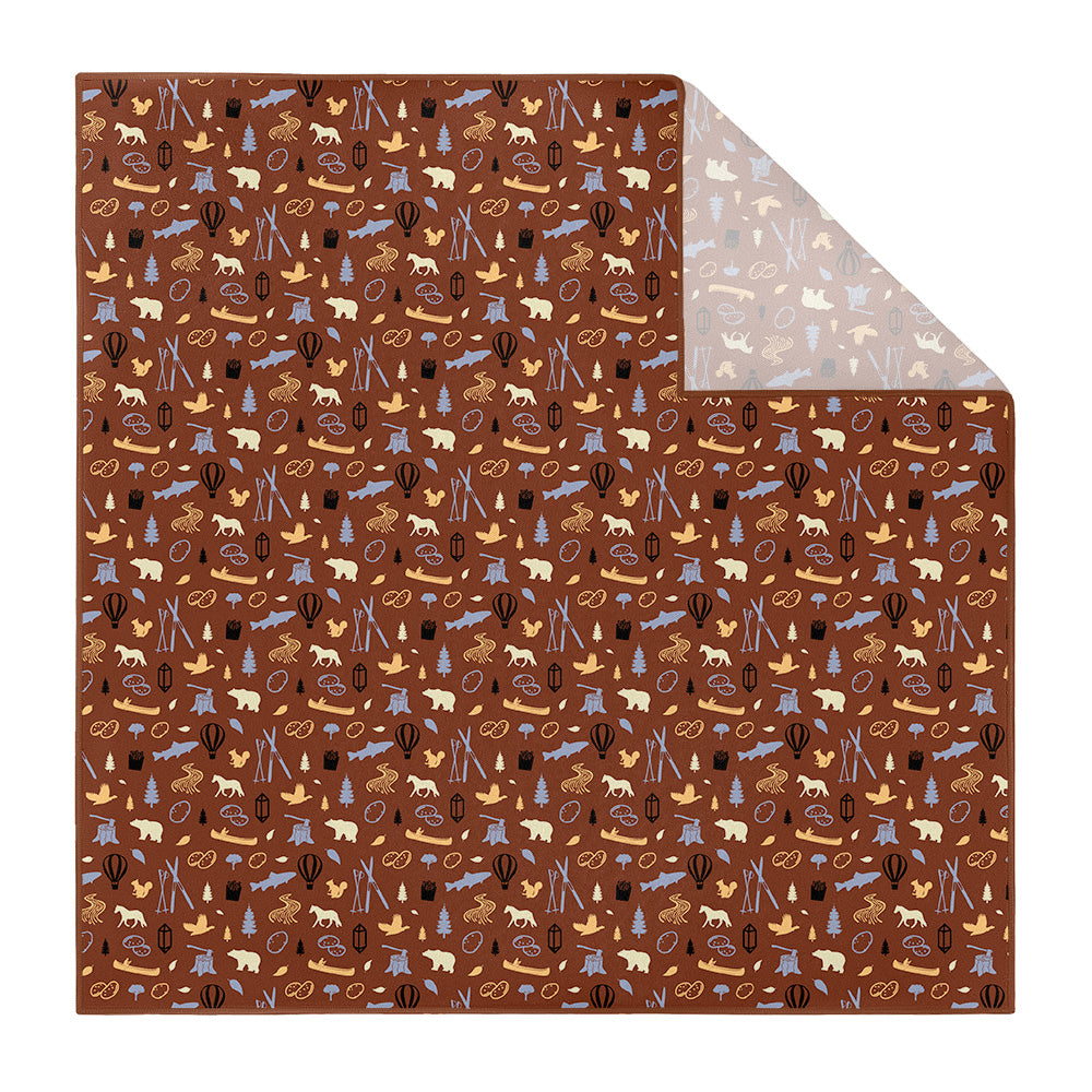 Idaho State Heritage Pocket Square - Printed - Knotty Tie Co.