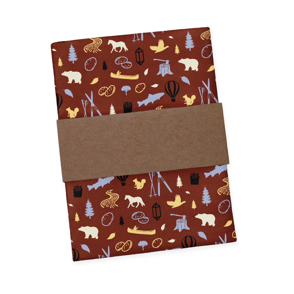 Idaho State Heritage Pocket Square - Packaging - Knotty Tie Co.
