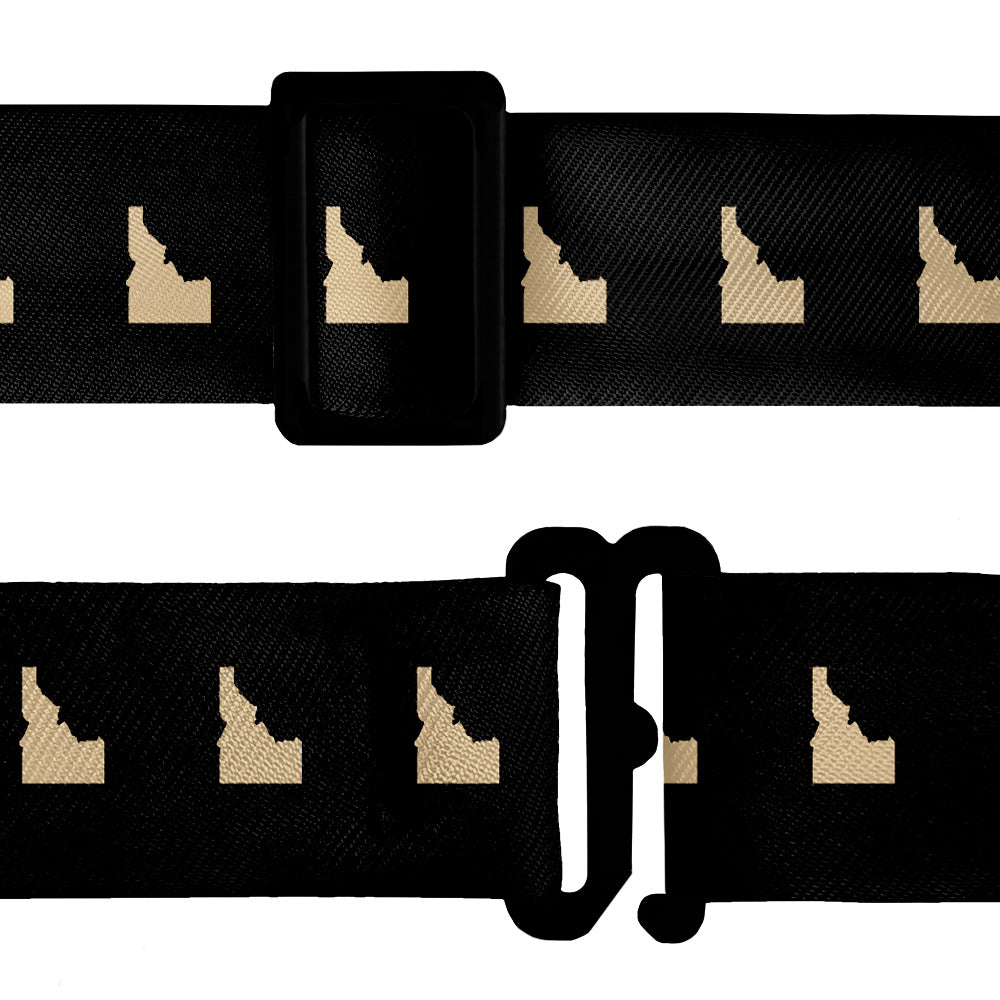 Idaho State Outline Bow Tie - Bow Tie Hardware - Knotty Tie Co.