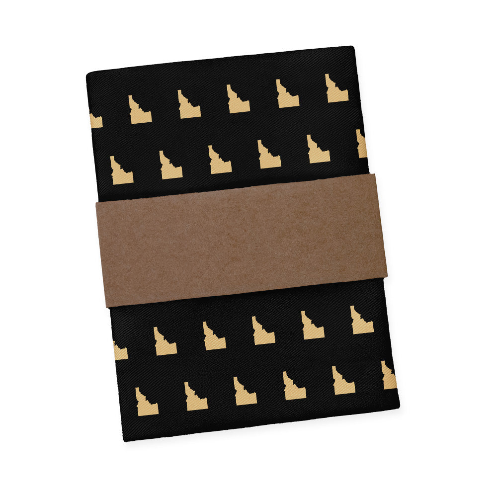 Idaho State Outline Pocket Square - Packaging - Knotty Tie Co.