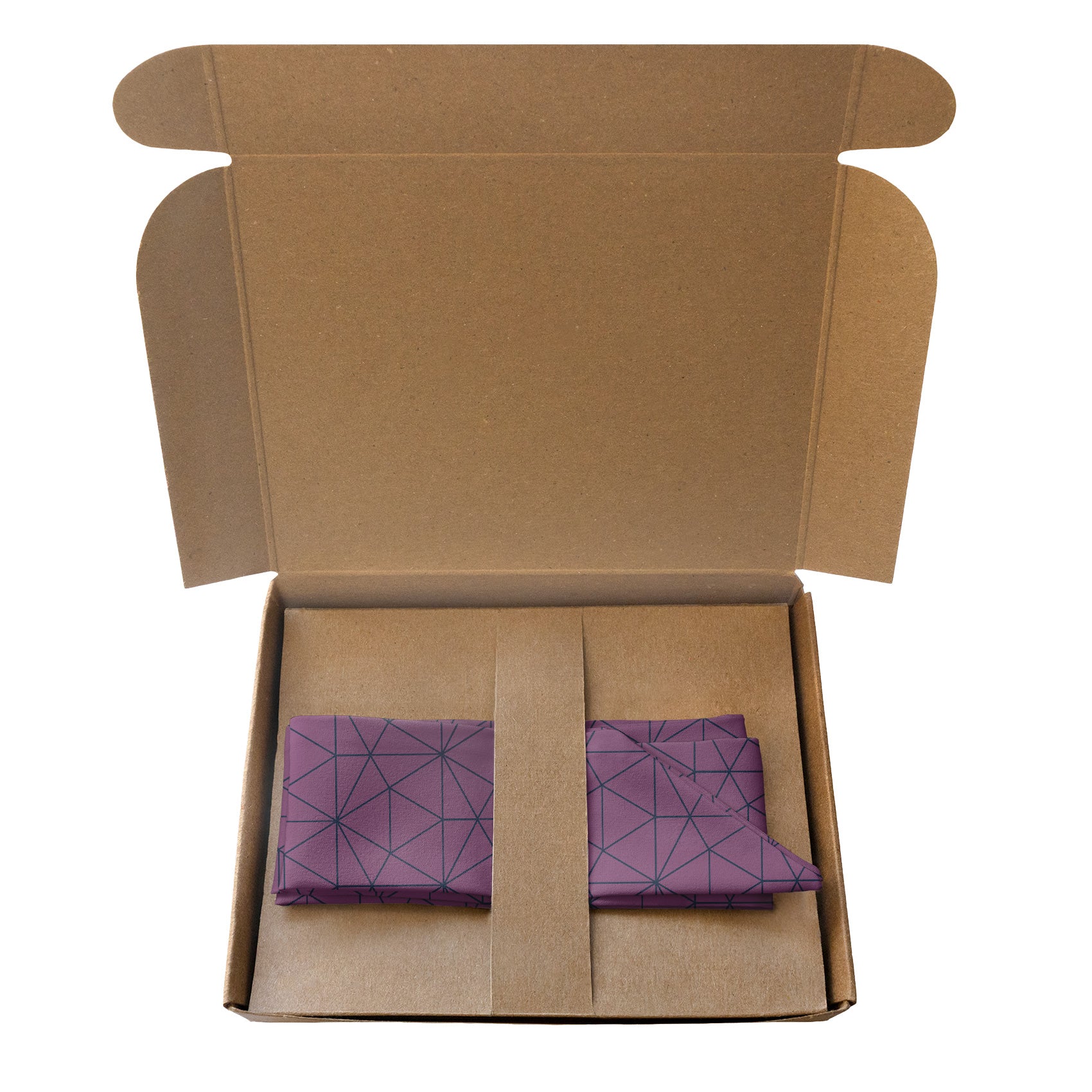 Igloo Geo Hair Scarf - Packaging - Knotty Tie Co.