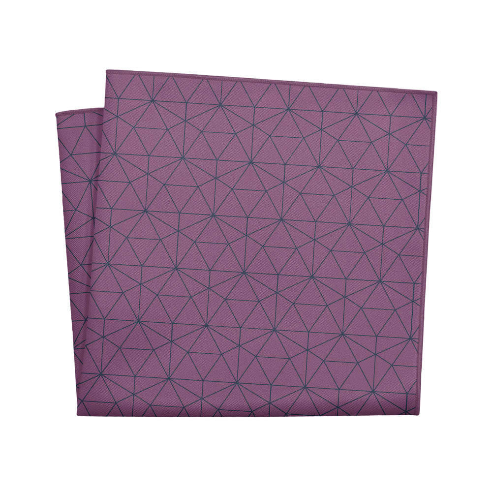 Igloo Geo Pocket Square - 12" Square - Knotty Tie Co.