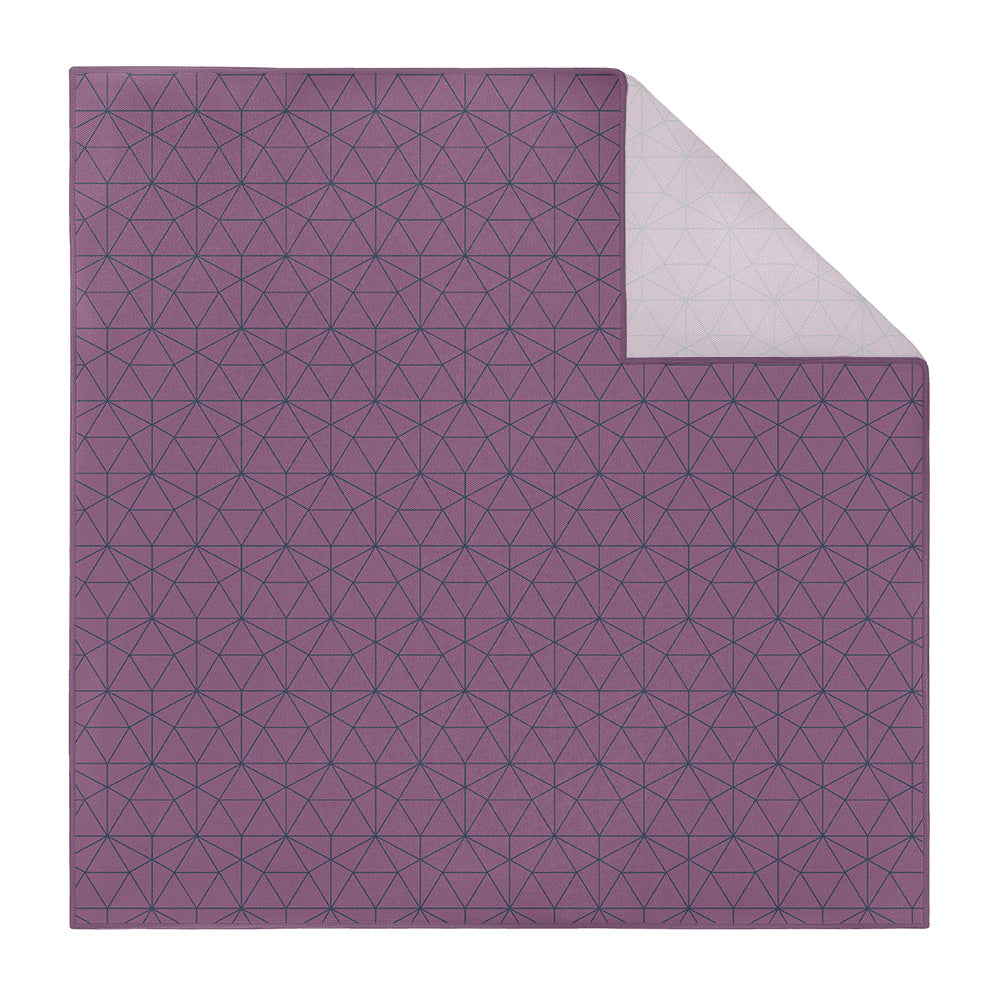 Igloo Geo Pocket Square - Printed - Knotty Tie Co.
