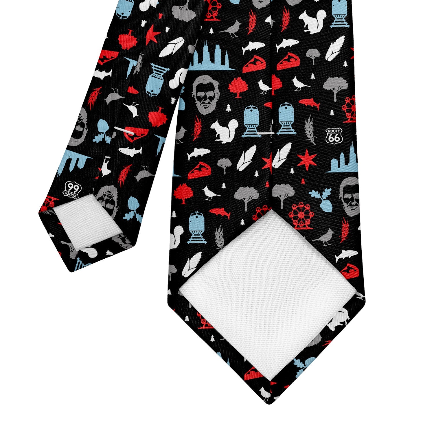 Illinois State Heritage Necktie - Tipping - Knotty Tie Co.