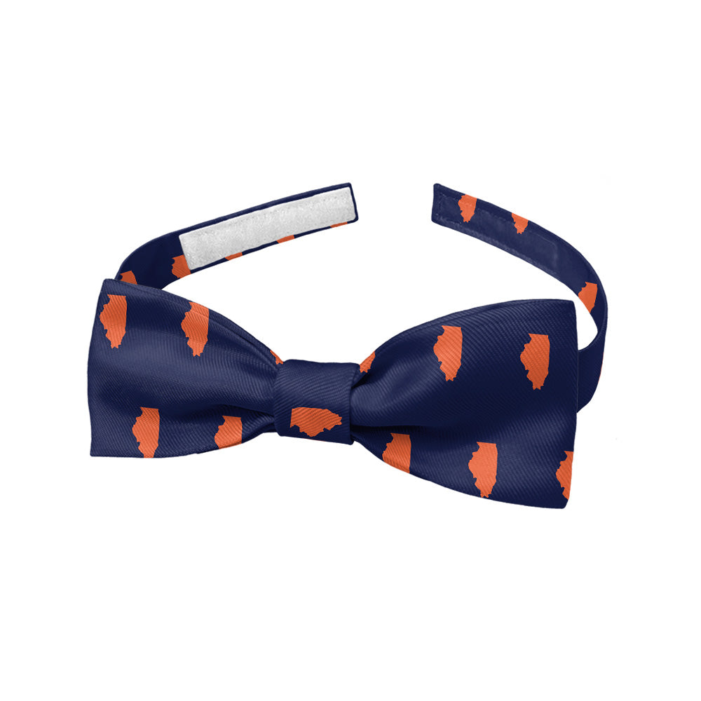 Illinois State Outline Bow Tie - Baby Bow Tie - Knotty Tie Co.