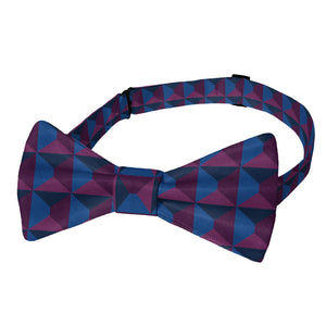 Illusion Geometric Bow Tie - Adult Pre-Tied 12-22" -  - Knotty Tie Co.