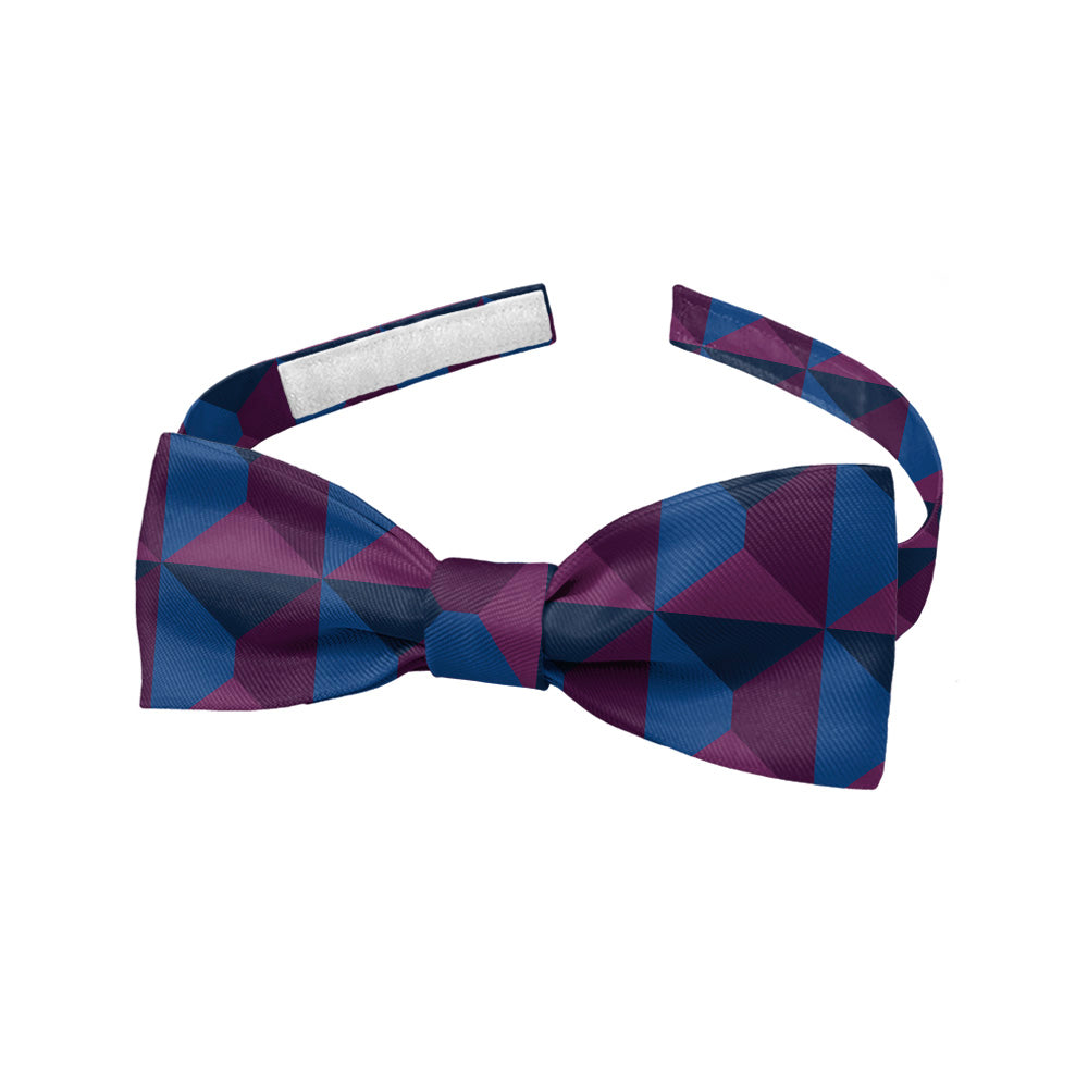 Illusion Geometric Bow Tie - Baby Pre-Tied 9.5-12.5" -  - Knotty Tie Co.