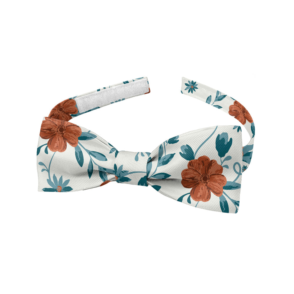 Impatiens Floral Bow Tie - Baby Pre-Tied 9.5-12.5" -  - Knotty Tie Co.