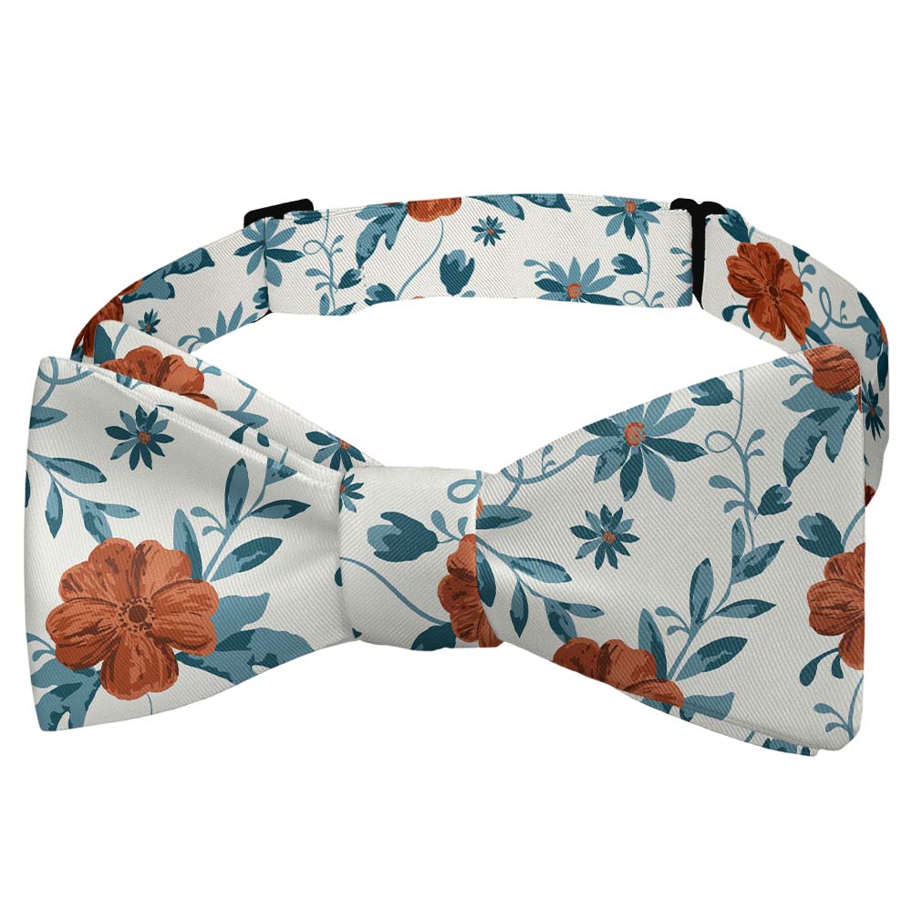 Impatiens Floral Bow Tie - Self Tie Bow Tie - Knotty Tie Co.
