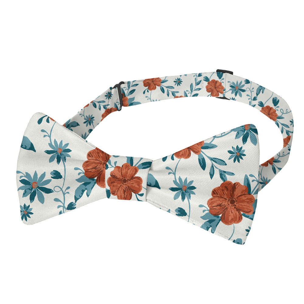 Impatiens Floral Bow Tie - Pre-Tied Bow Tie - Knotty Tie Co.