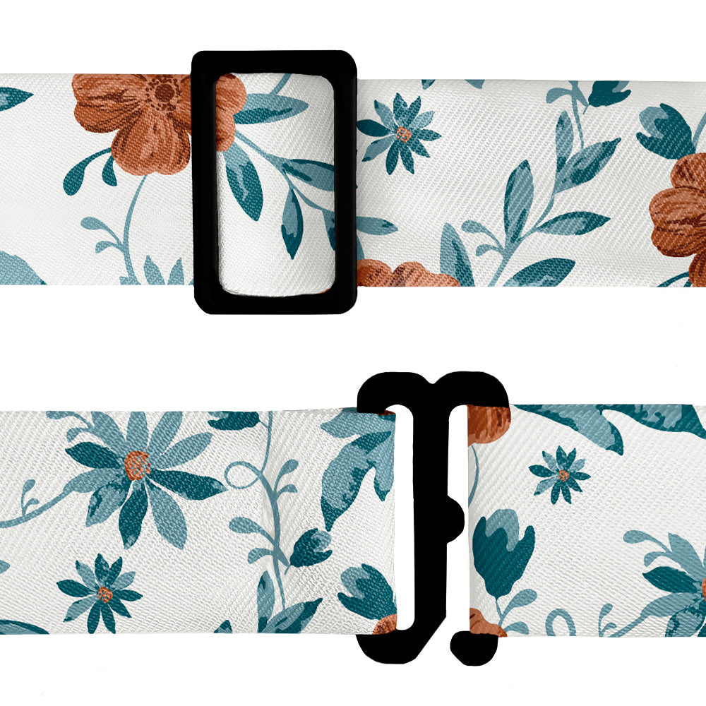 Impatiens Floral Bow Tie - Bow Tie Hardware - Knotty Tie Co.