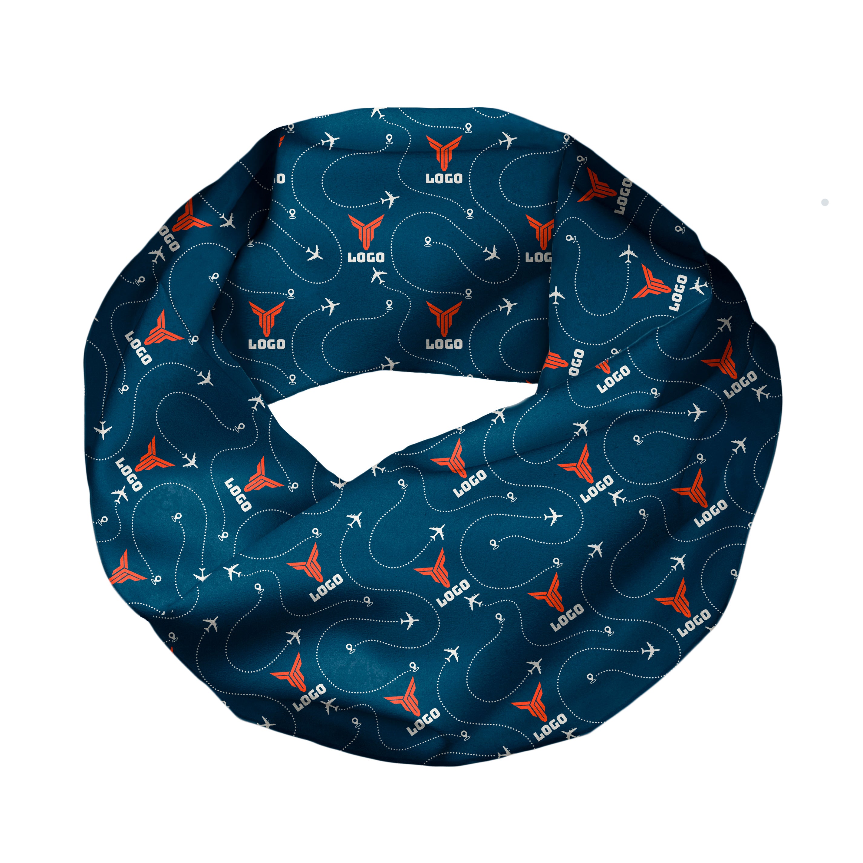In Flight 2 Infinity Logo Scarf - Knotty Tie Co.