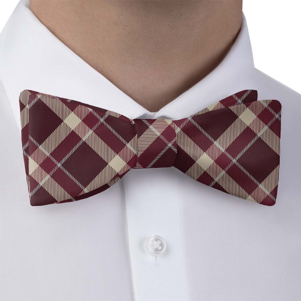 Inca Plaid Bow Tie - Self Tie Bow Tie - Knotty Tie Co.