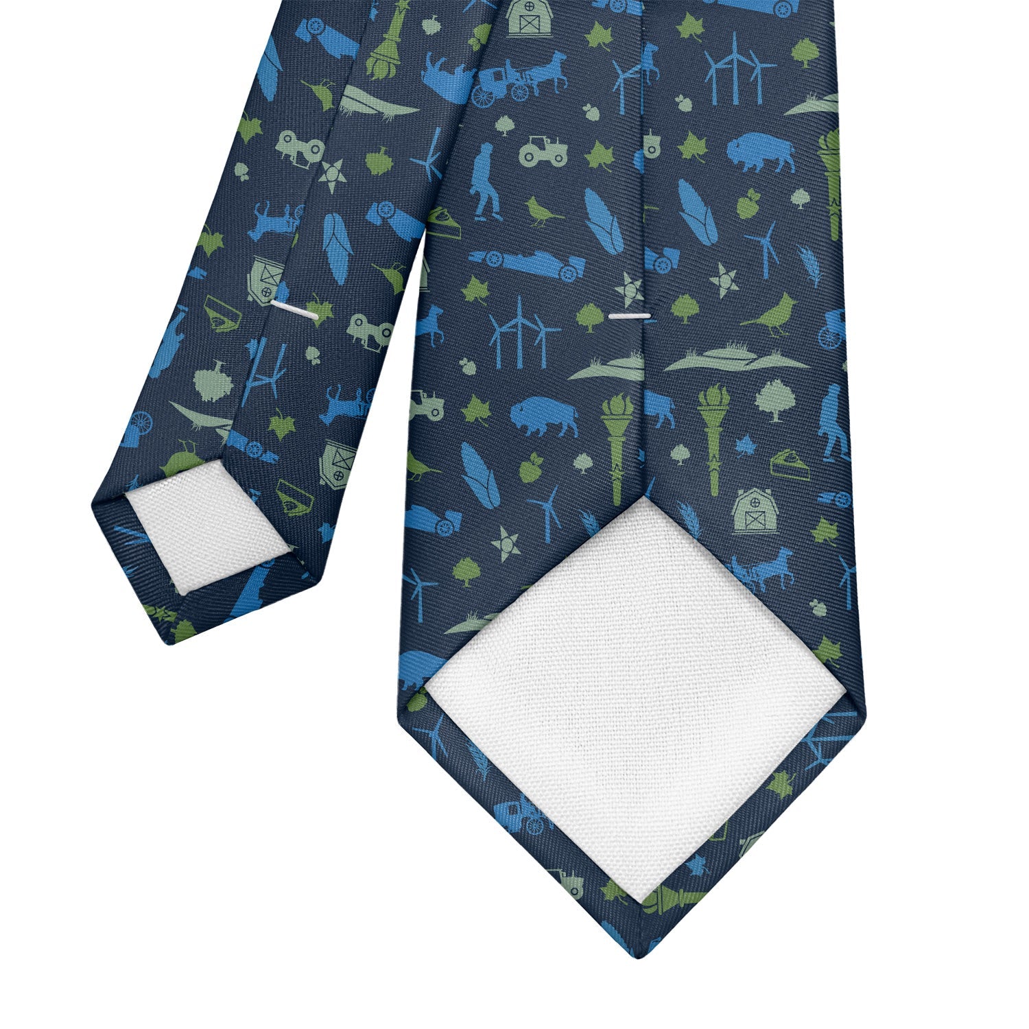 Indiana State Heritage Necktie - Tipping - Knotty Tie Co.