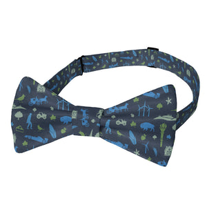 Indiana State Heritage Bow Tie - Adult Pre-Tied 12-22" -  - Knotty Tie Co.