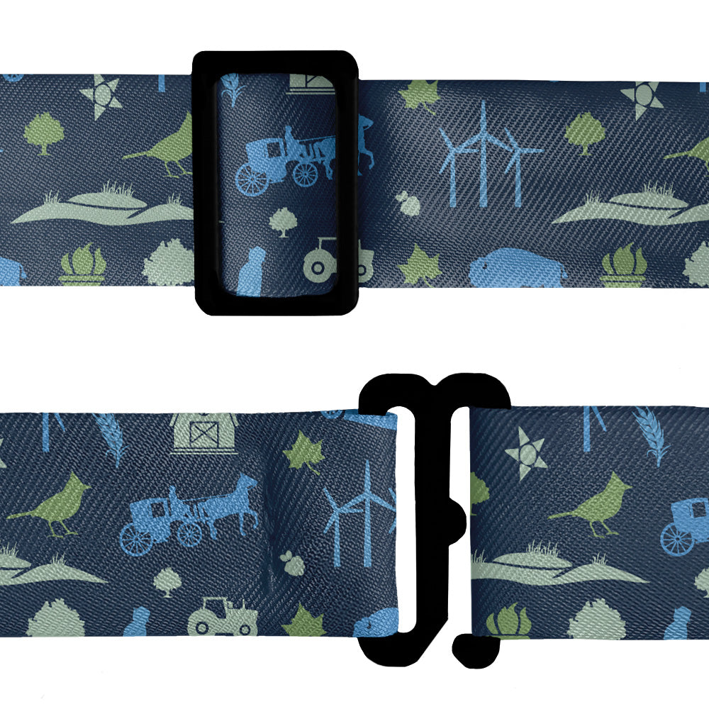 Indiana State Heritage Bow Tie - Bow Tie Hardware - Knotty Tie Co.