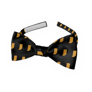 Indiana State Outline Bow Tie - Kids Pre-Tied 9.5-12.5" -  - Knotty Tie Co.