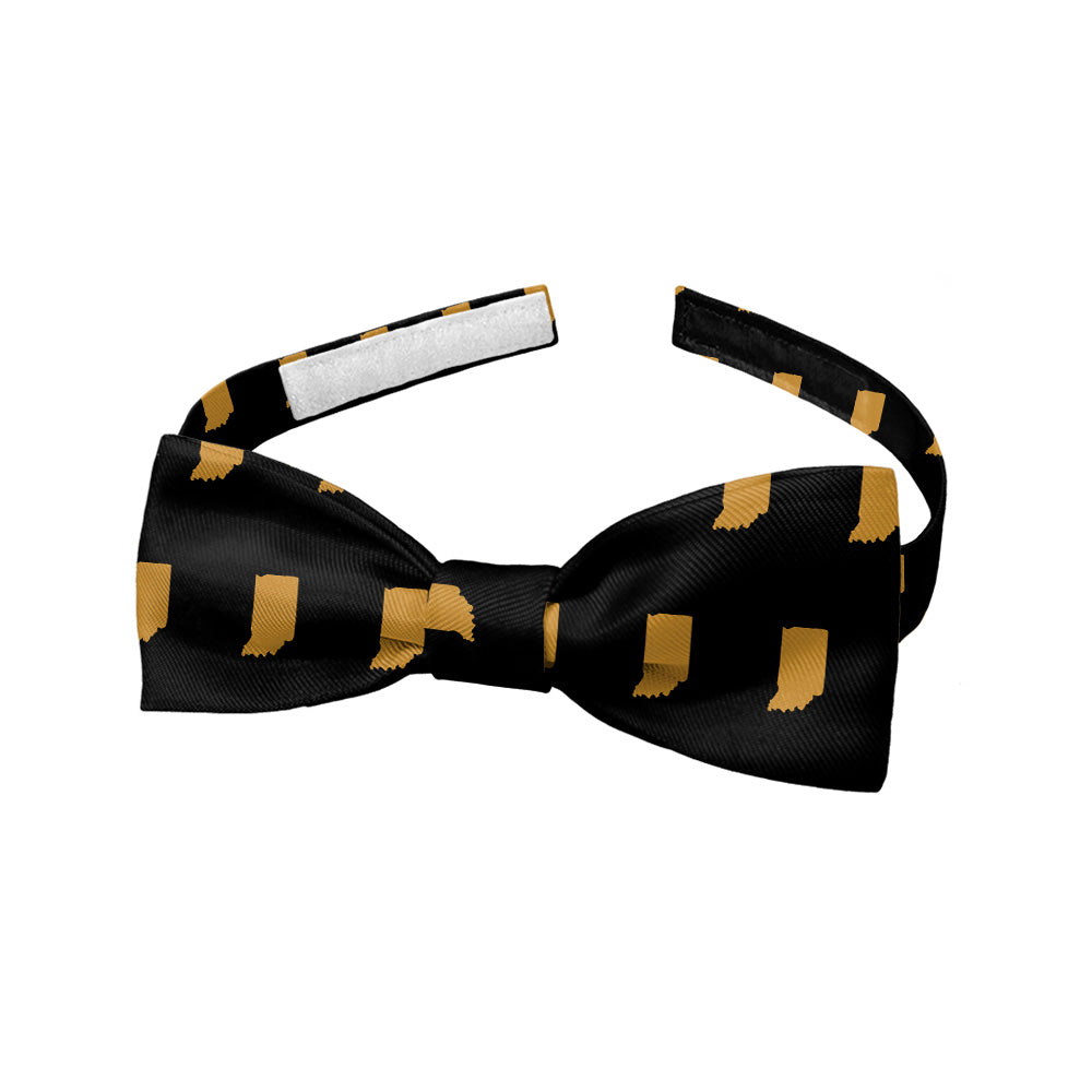 Indiana State Outline Bow Tie - Baby Pre-Tied 9.5-12.5" -  - Knotty Tie Co.