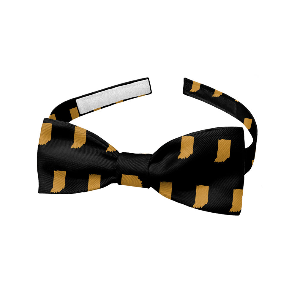 Indiana State Outline Bow Tie - Baby Bow Tie - Knotty Tie Co.