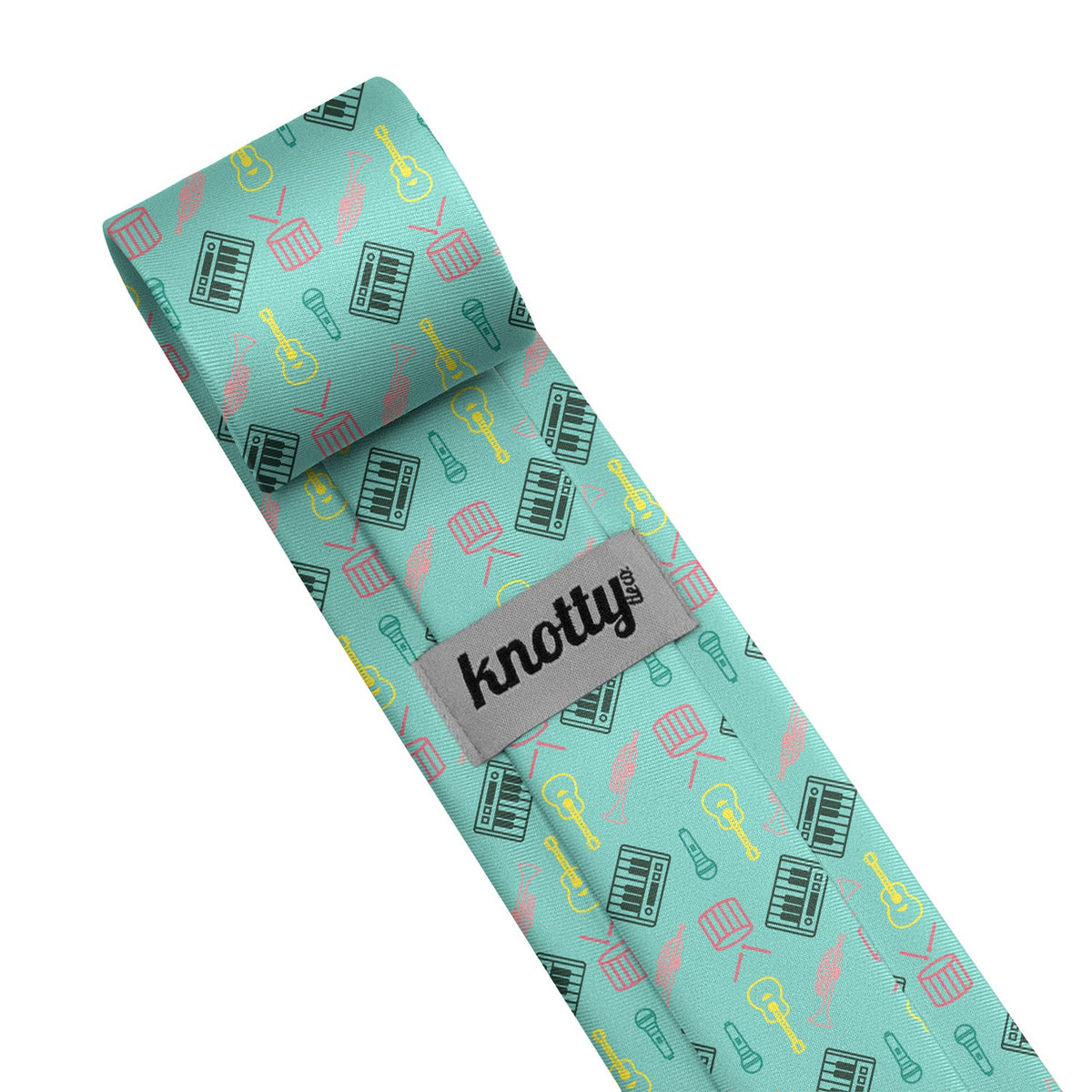 Instruments Necktie - Tag - Knotty Tie Co.