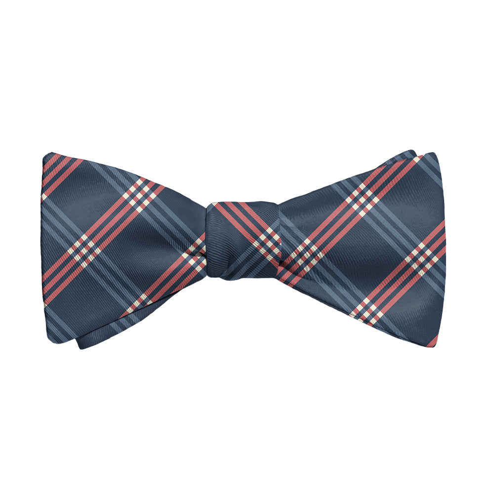 Intersector Plaid Bow Tie - Adult Standard Self-Tie 14-18" -  - Knotty Tie Co.