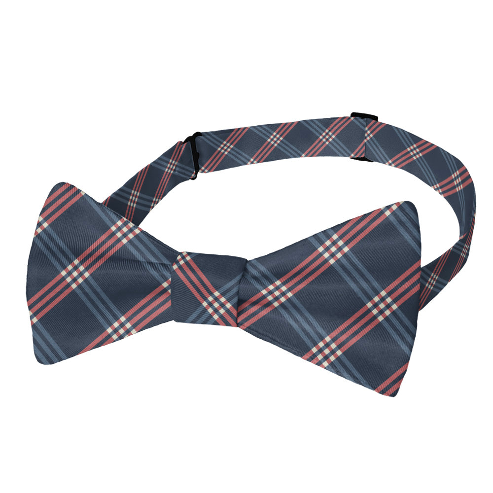Intersector Plaid Bow Tie - Adult Pre-Tied 12-22" -  - Knotty Tie Co.