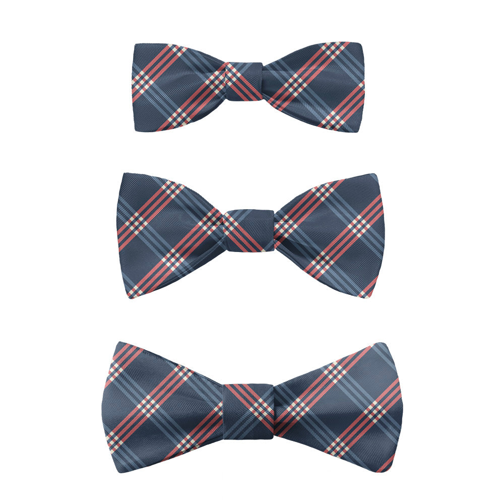 Intersector Plaid Bow Tie -  -  - Knotty Tie Co.