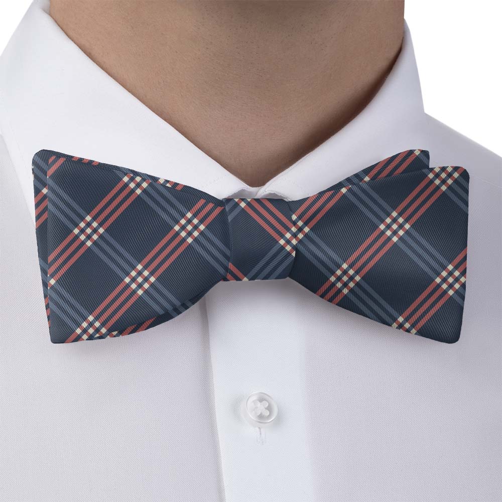 Intersector Plaid Bow Tie - Bow Tie with Dress Shirt - Knotty Tie Co.
