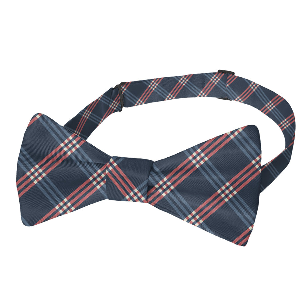 Intersector Plaid Bow Tie - Pre-Tied Bow Tie - Knotty Tie Co.