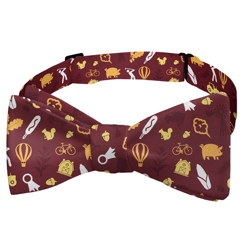Iowa State Heritage Bow Tie - Self Tie Bow Tie - Knotty Tie Co.