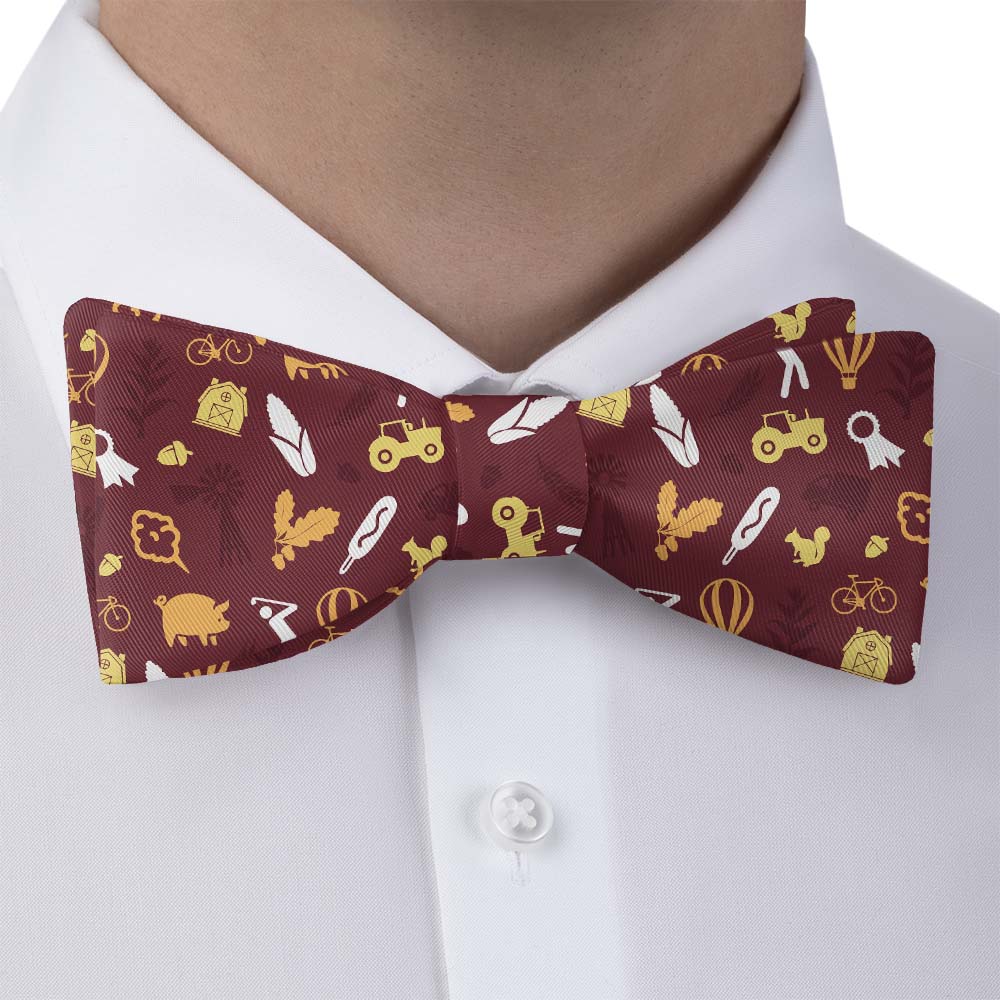 Iowa State Heritage Bow Tie - Self Tie Bow Tie - Knotty Tie Co.