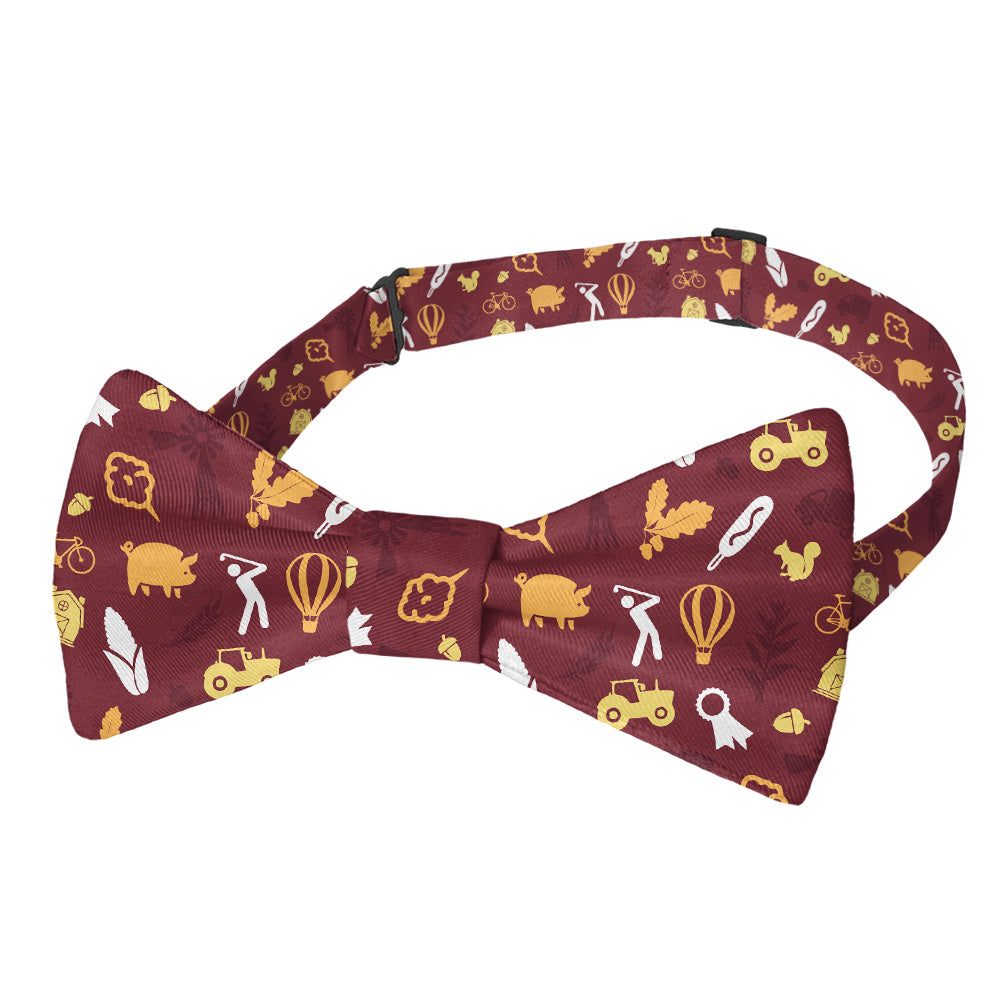 Iowa State Heritage Bow Tie - Pre-Tied Bow Tie - Knotty Tie Co.