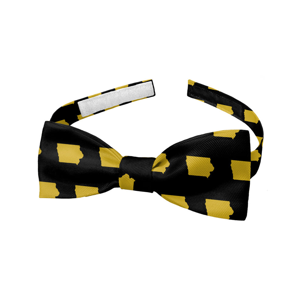 Iowa State Outline Bow Tie - Baby Bow Tie - Knotty Tie Co.