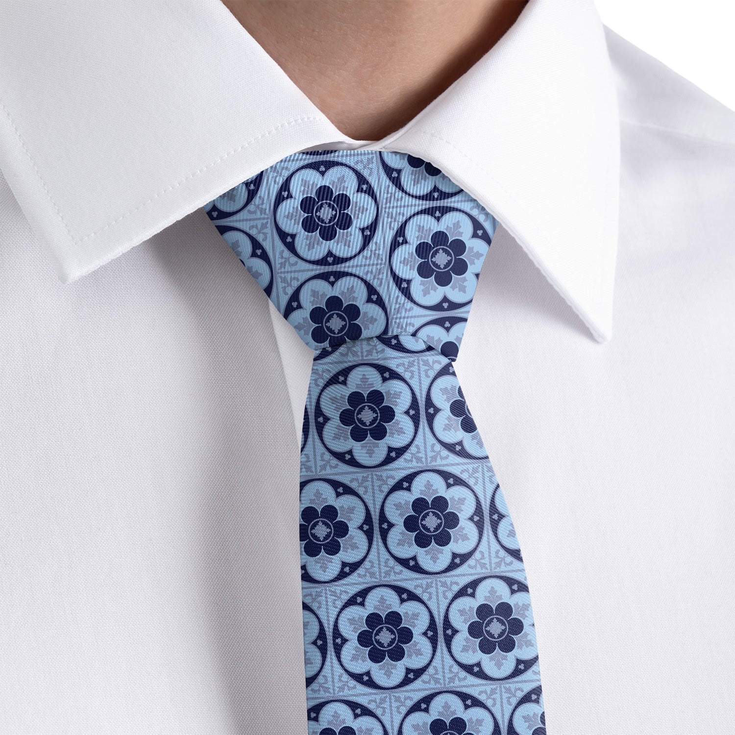Iron Blossom Necktie - Dress Shirt - Knotty Tie Co.