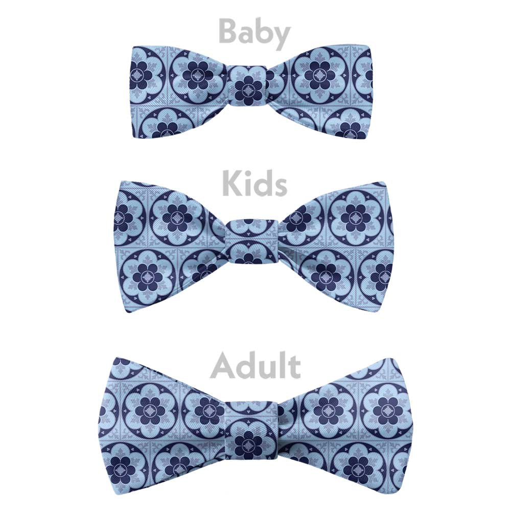 Iron Blossom Bow Tie - Bow Sizes - Knotty Tie Co.